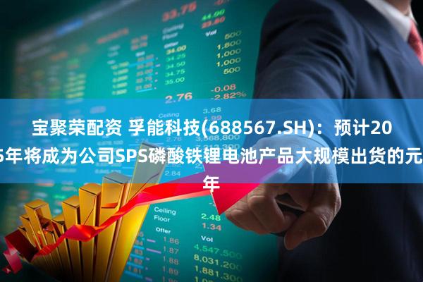 宝聚荣配资 孚能科技(688567.SH)：预计2025年将成为公司SPS磷酸铁锂电池产品大规模出货的元年
