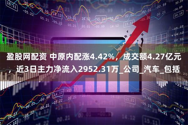盈股网配资 中原内配涨4.42%，成交额4.27亿元，近3日主力净流入2952.31万_公司_汽车_包括