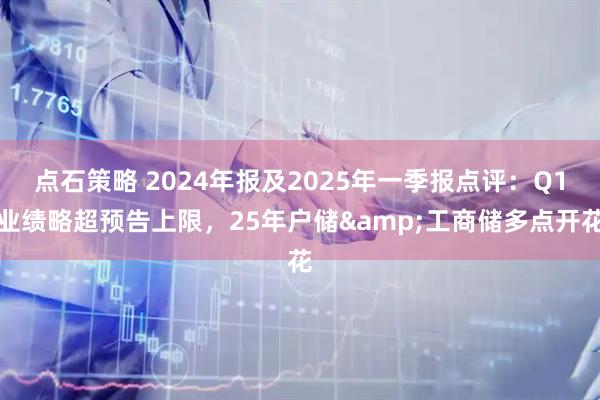 点石策略 2024年报及2025年一季报点评：Q1业绩略超预告上限，25年户储&工商储多点开花