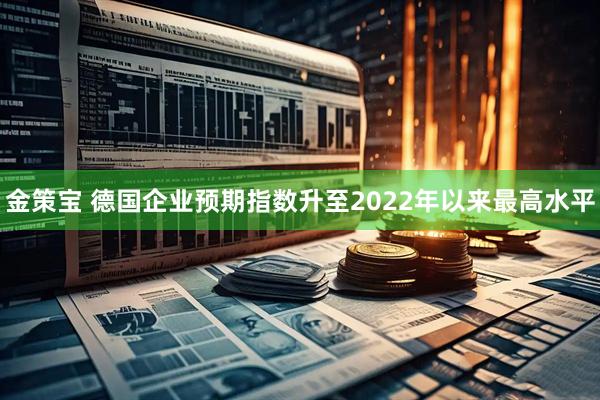金策宝 德国企业预期指数升至2022年以来最高水平